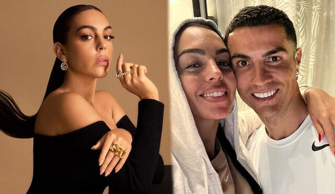 Cristiano Ronaldo và cô bồ  Georgina Rodriguez