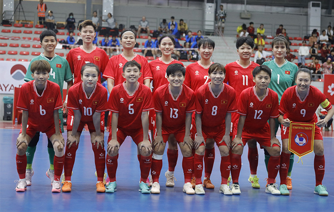 ĐT futsal nữ Việt Nam thắng đậm trận thứ hai