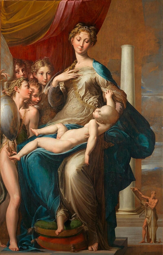 Chiêm ngưỡng lại kiệt tác của Parmigianino - Ảnh 4.