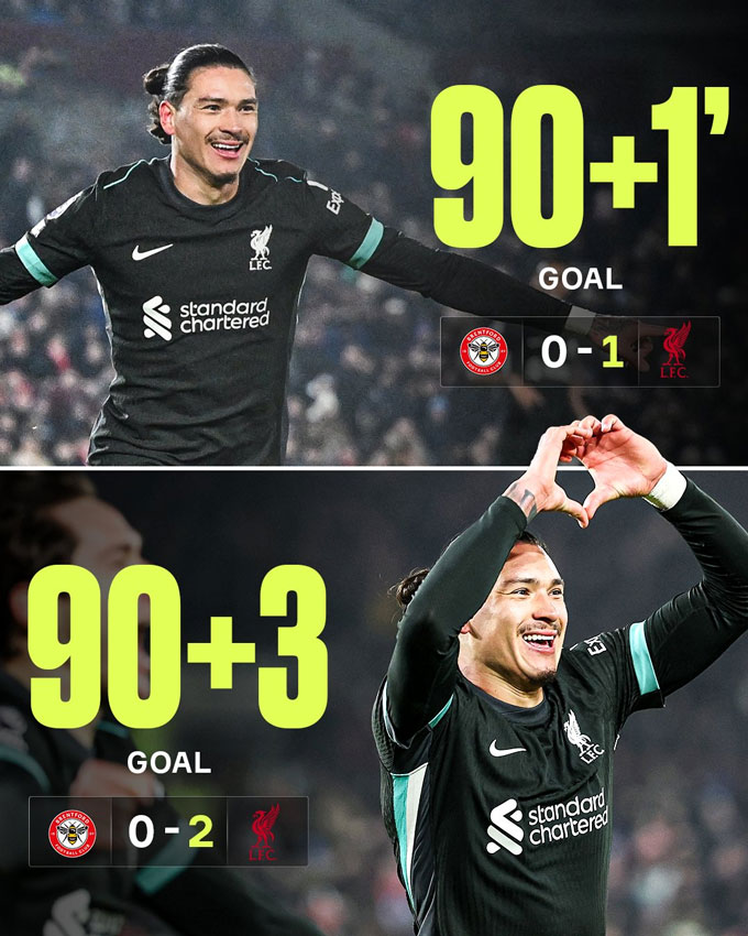 Cú đúp của Nunez có thể quyết định thành công của Liverpool mùa này