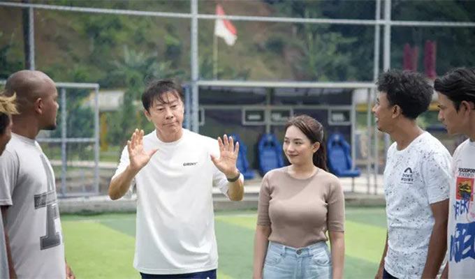 HLV Shin Tae Yong tham gia dự án phim ở Indonesia