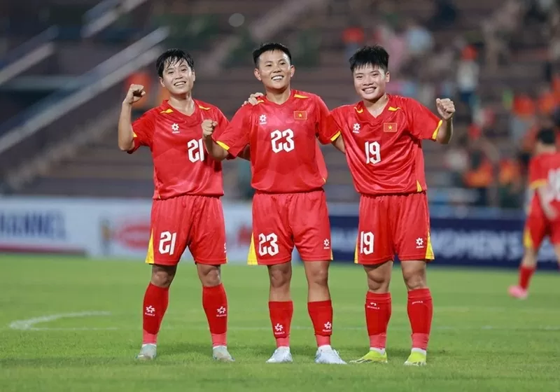 Việt Nam thắng 7-0 ngày ra quân vòng loại Asian Cup nữ